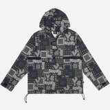 8&9 Strapped Up Paisley Jacket (Black/White) - JKSTRPBLK