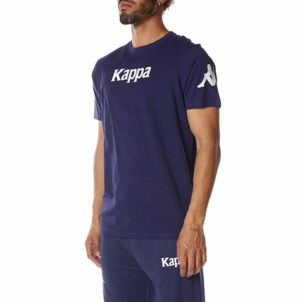 Kappa Authentic Paroo T Shirt (Navy) 34155EW
