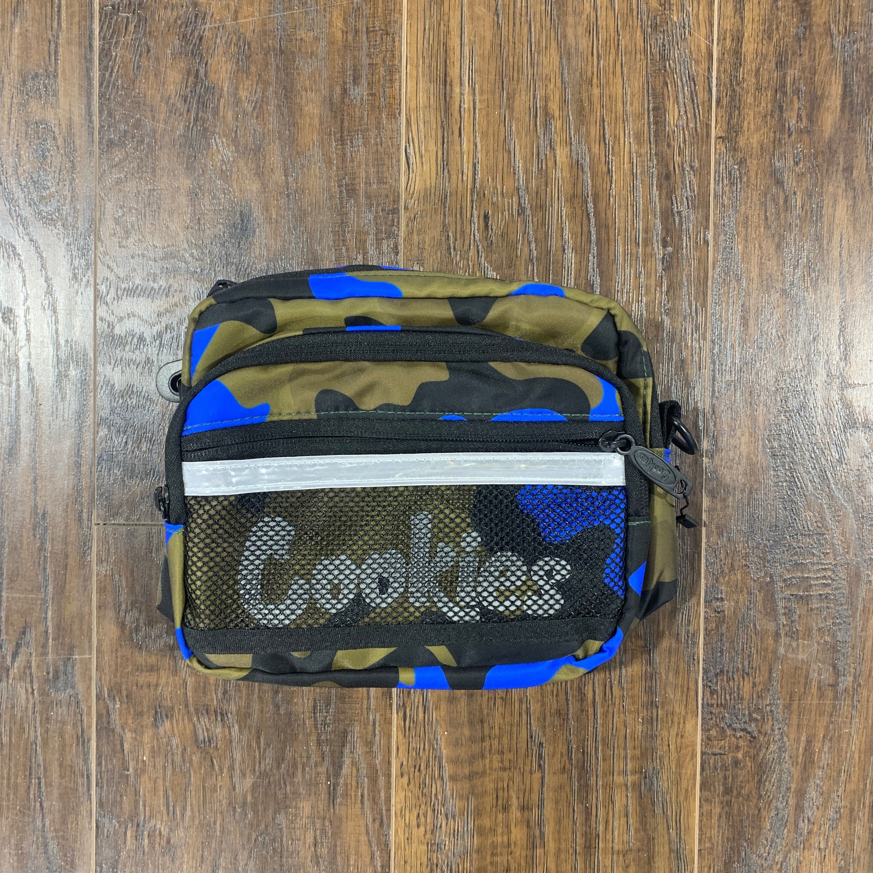 Cookies Vertex Ripstop Crossbody Blue Camo