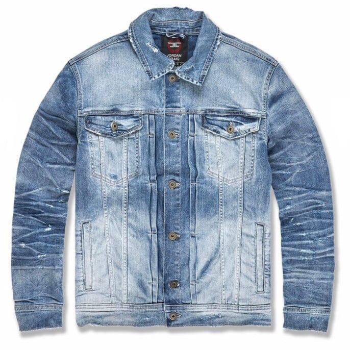 Jordan Craig Hamilton Denim Trucker Jacket (Aged Wash) JJ300R