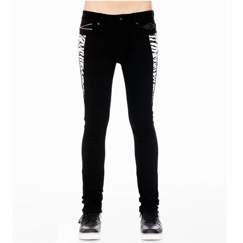 Cult Of Individuality Punk Super Skinny Jeans (Black) 621A2-SS04I