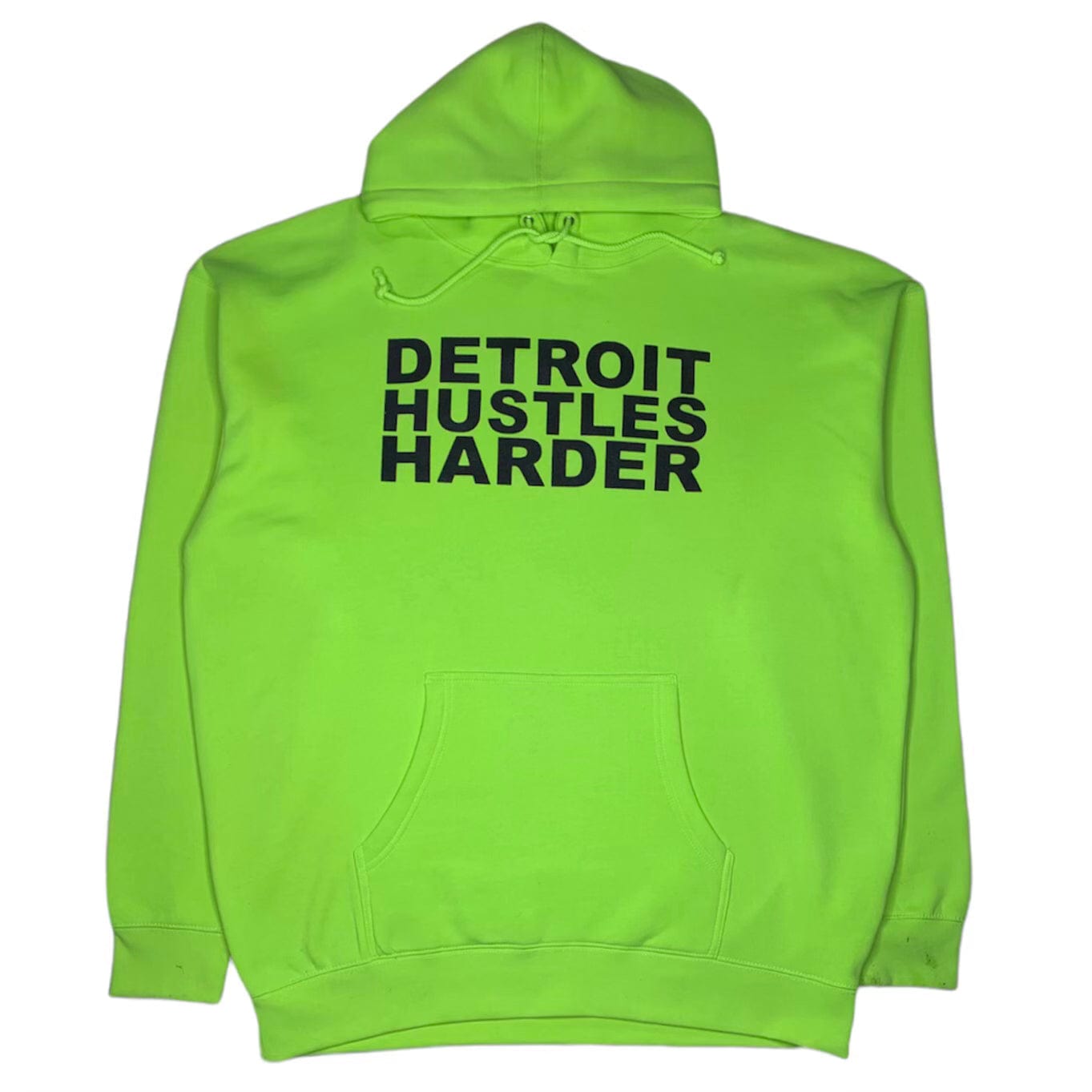 Detroit Hustles Harder Hoodie (Neon) - DHH5677