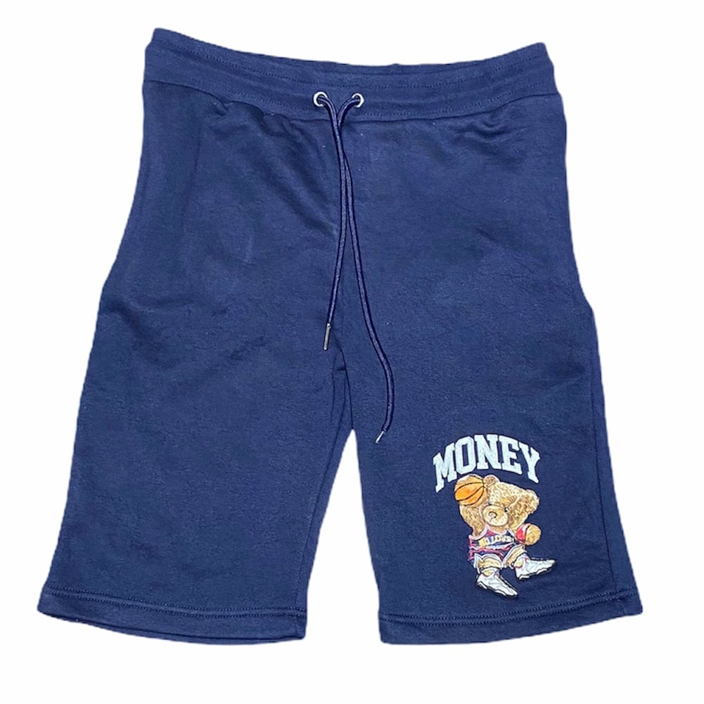 Retro Label 7s Psg Money Shorts (Navy) - RL7SPSGMS