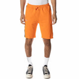 Kappa Logo Tape Dasved Shorts (Orange/Grey/Black) 311E2BW