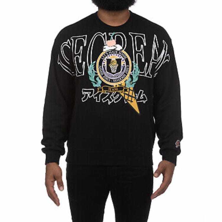 Ice Cream Waitlisted Crewneck (Black) 431-2308