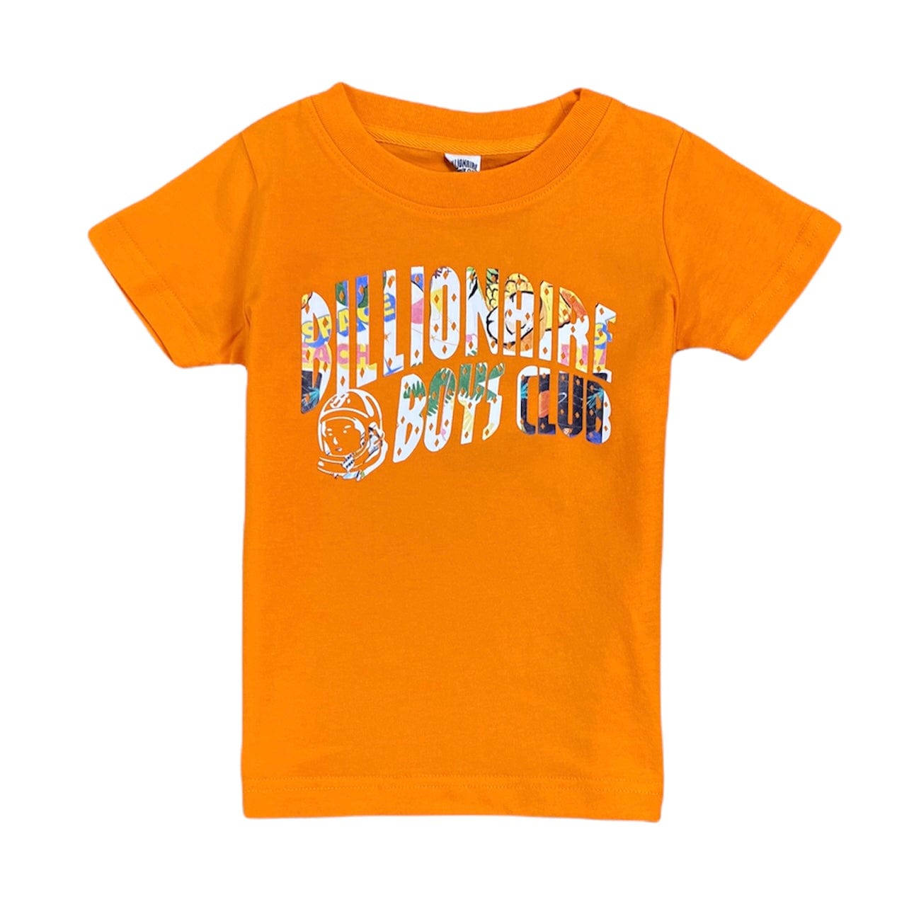 Kids Billionaire Boys Club BB Tropics Short Sleeve Tee (Vibrant Orange) 813-8208