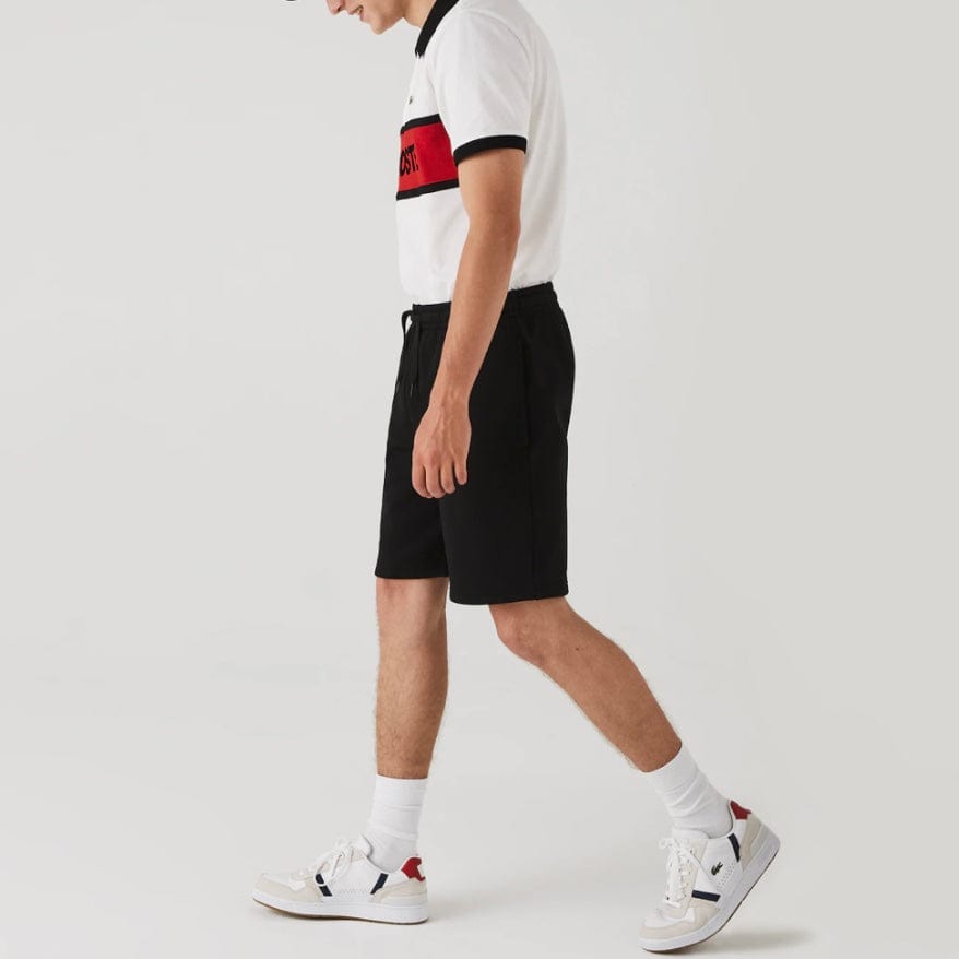 Lacoste Sport Tennis Fleece Shorts (Black) GH2136