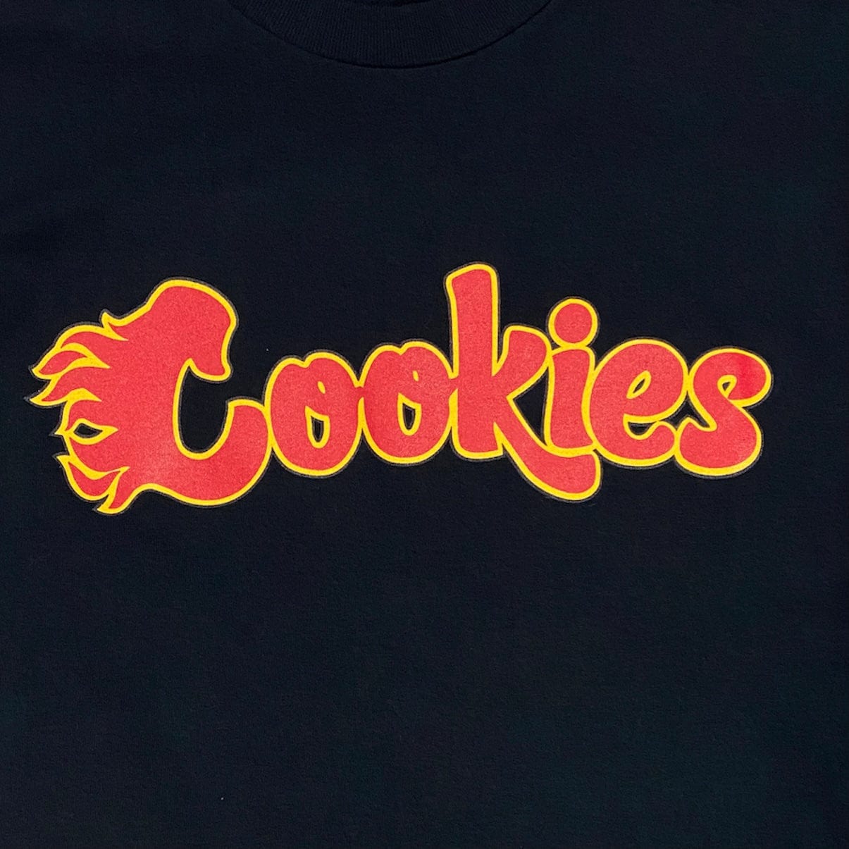 Cookies Flames T Shirt (Black) 1555T5551