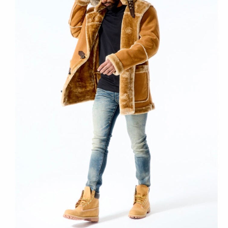 Jordan Craig Denali Shearling Jacket (Cognac)