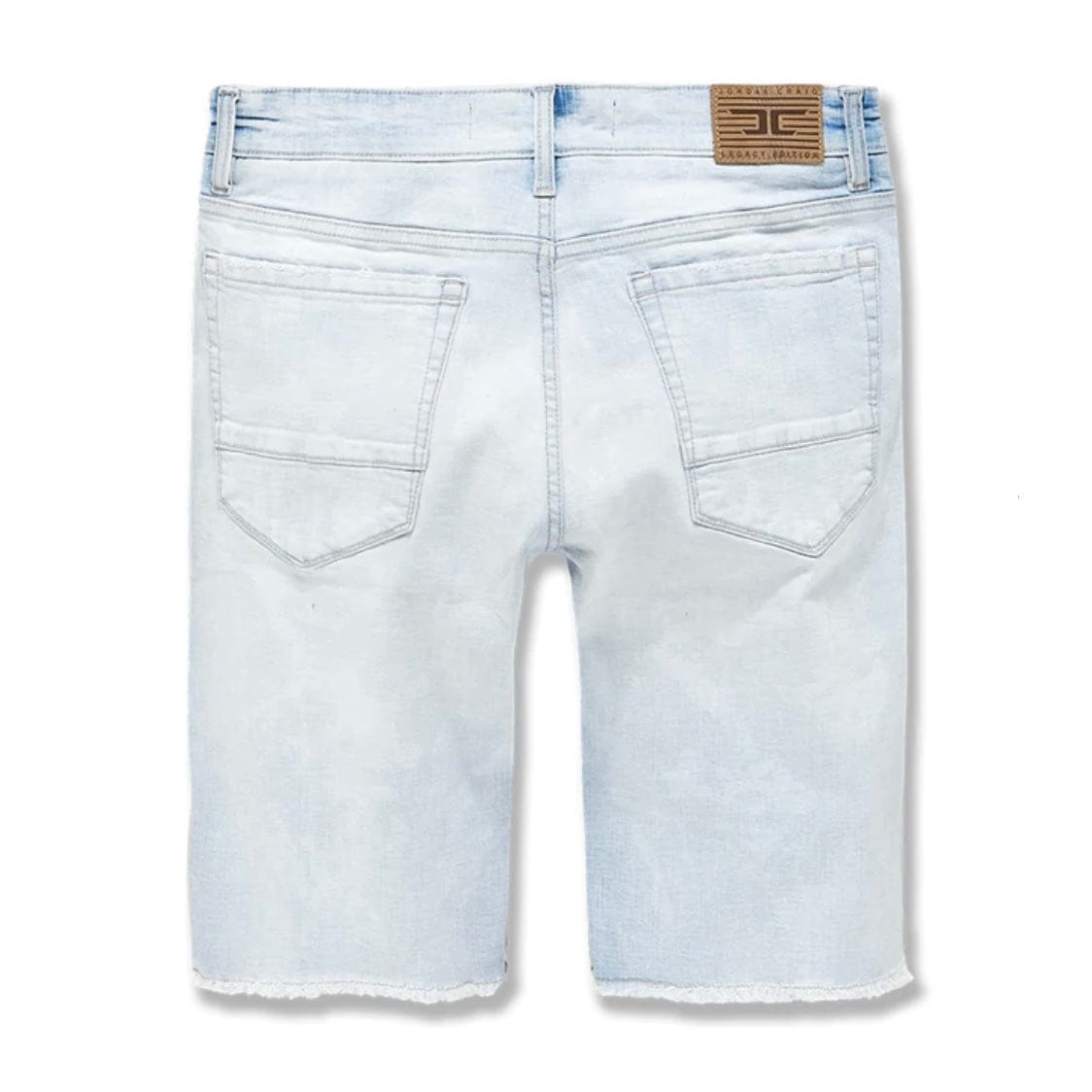 Jordan Craig Siena Denim Shorts (Iced White) J3191S