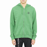 Cult Of Individuality Lightweight French Terry Zip Hoodie (Green) 621B0-ZH61C