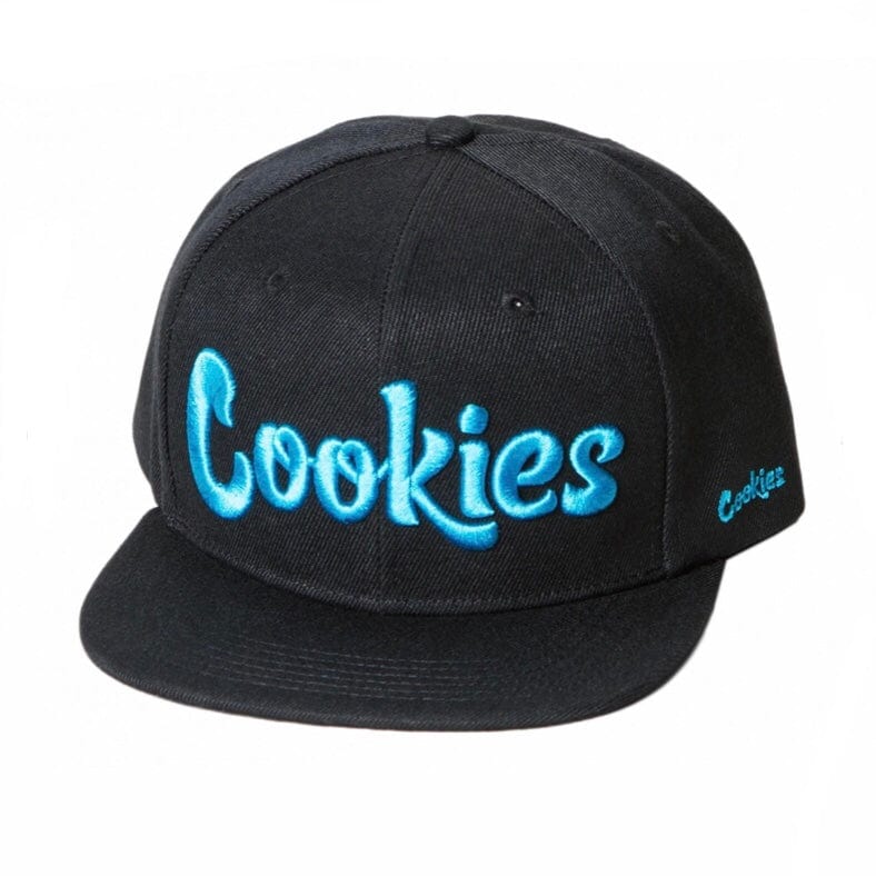 Cookies Original Mint Twill Snapback Cap (Black/Cookies Blue)
