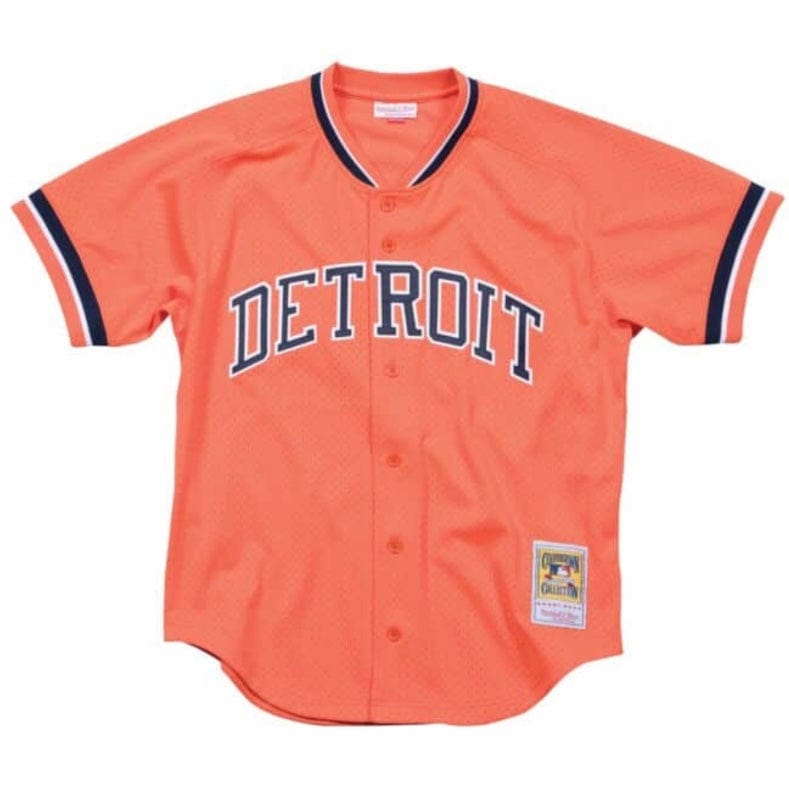 Mitchell & Ness Alan Trammel MLB Detroit Tigers 1993 Jersey (Orange)