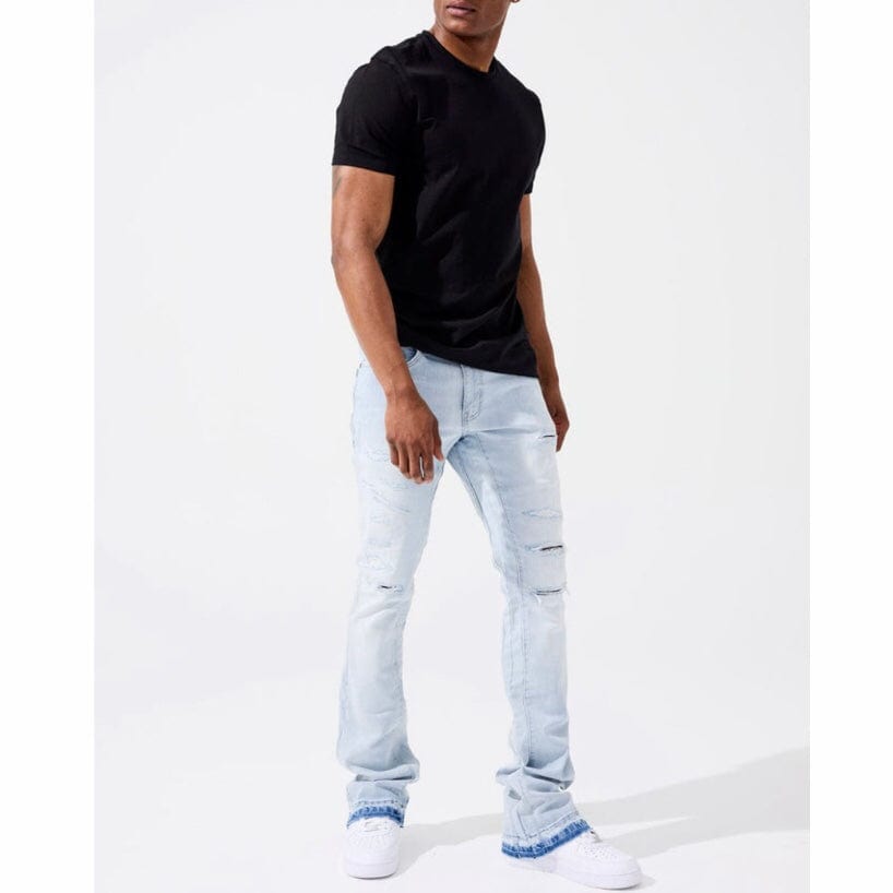 Jordan Craig Theo Stacked Lansing Denim Jean (Iced White) JRF1097