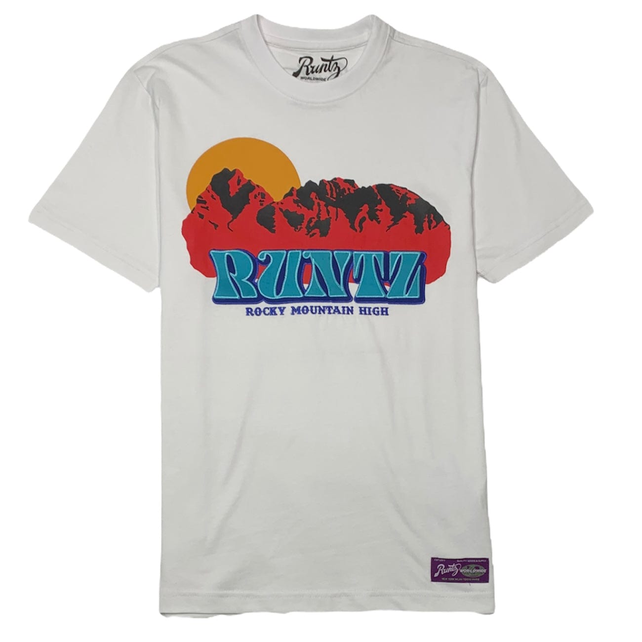 Runtz Desert Runtz Short Sleeve Tee (White) 122-40326