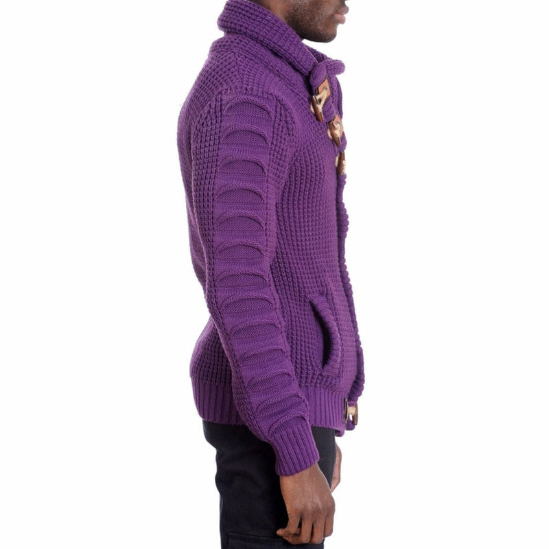 LCR Cardigan Sweater (Purple) 5587