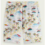 Scotch & Soda Fave Printed Bermuda Shorts (White Palmtree Aop) 171595