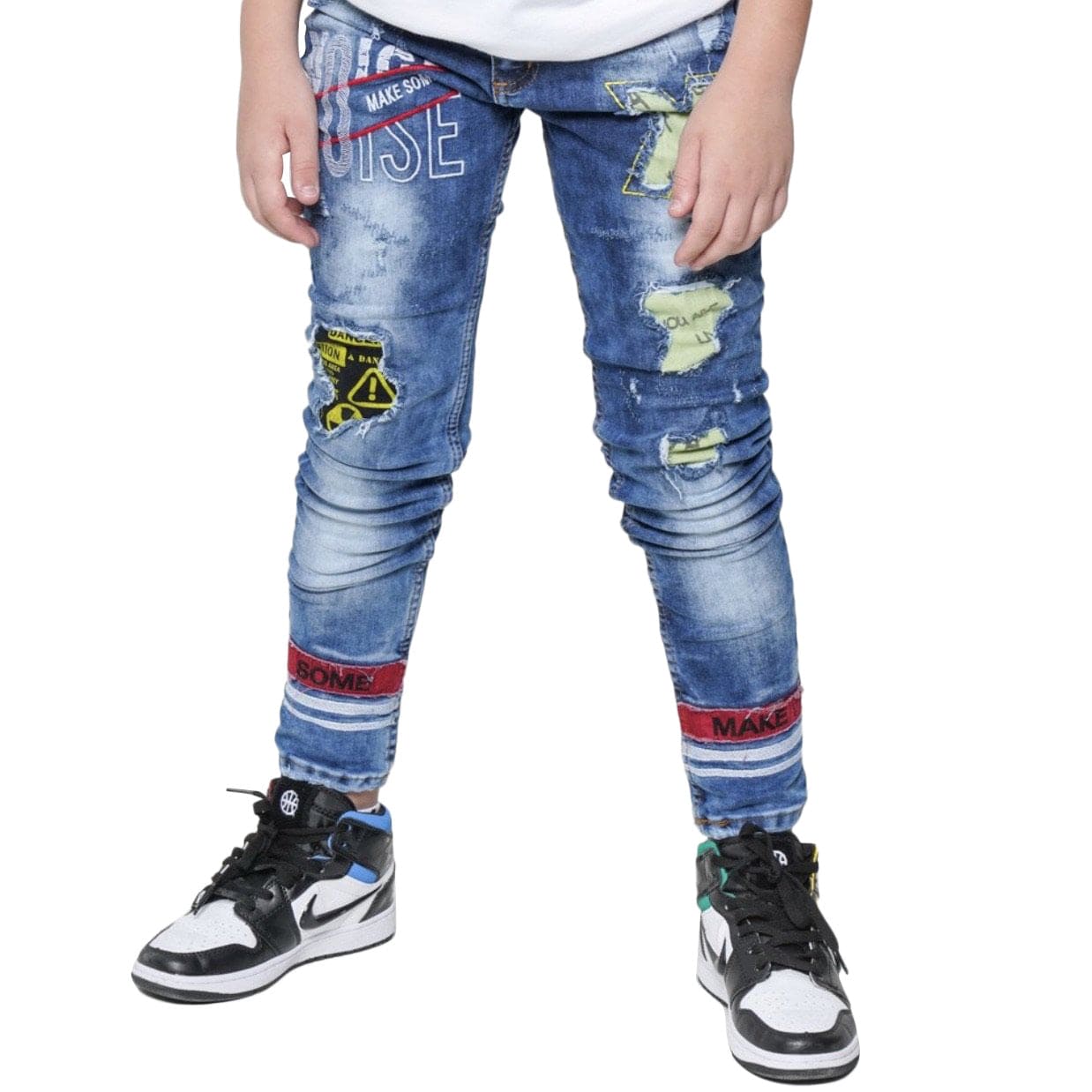 Jr. Sernes X-Way Denim Jean (Iceburg) - 6039