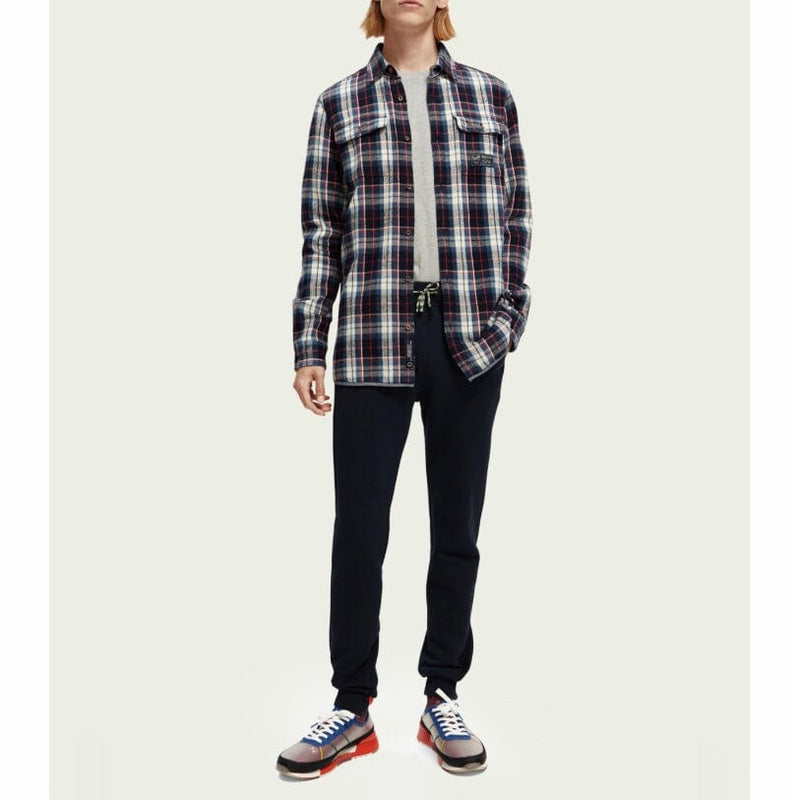 Scotch & Soda Regular Fit Checked Flannel Shirt (Combo A) 169068