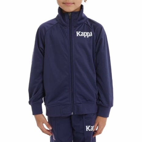 Kids Kappa Authentic Angost Track Jacket (Navy) 341B5GW