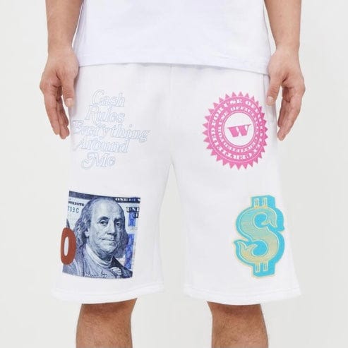 Eternity Bc/Ad Paid In Full Shorts (White) E3134034-WHT