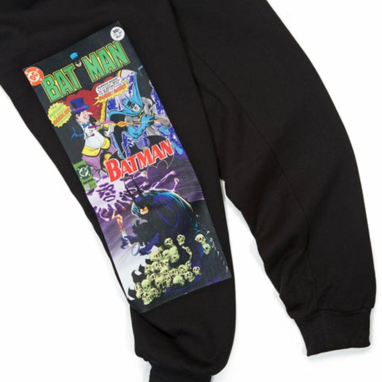 Cookies x Official Batman Collage Fleece Sweatpants (Black) 1557B5978