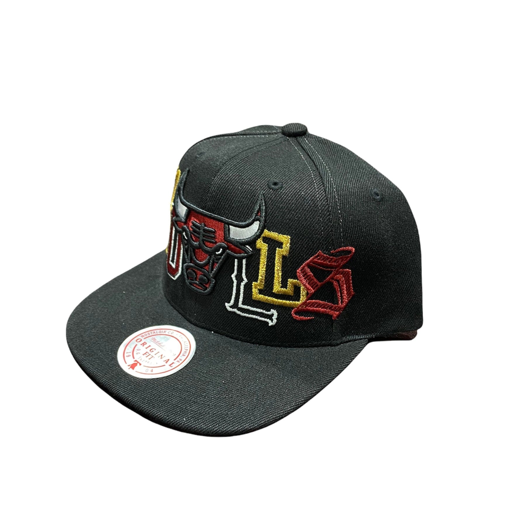 Mitchell & Ness Nba Chicago Bulls Hype Type Snapback (Black)