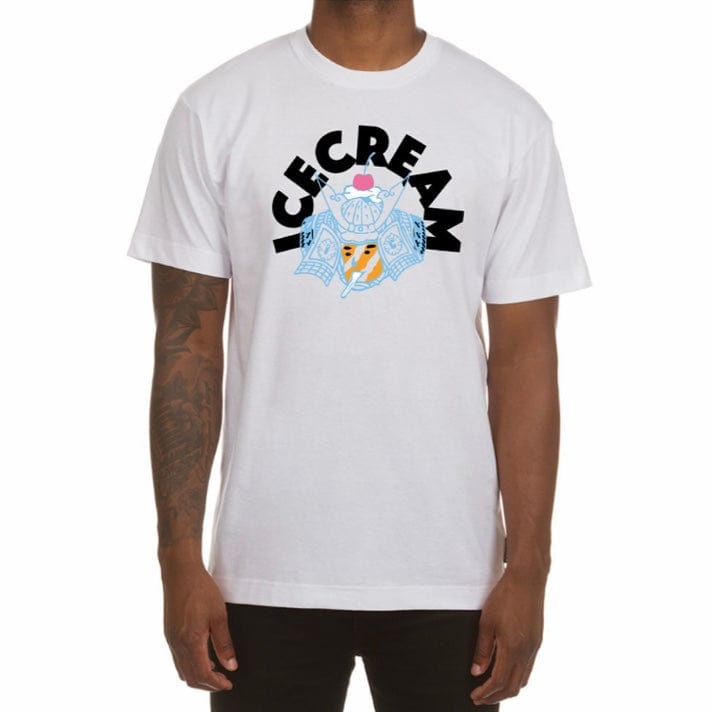 Ice Cream Samurai Short Sleeve Tee (White) 411-5205