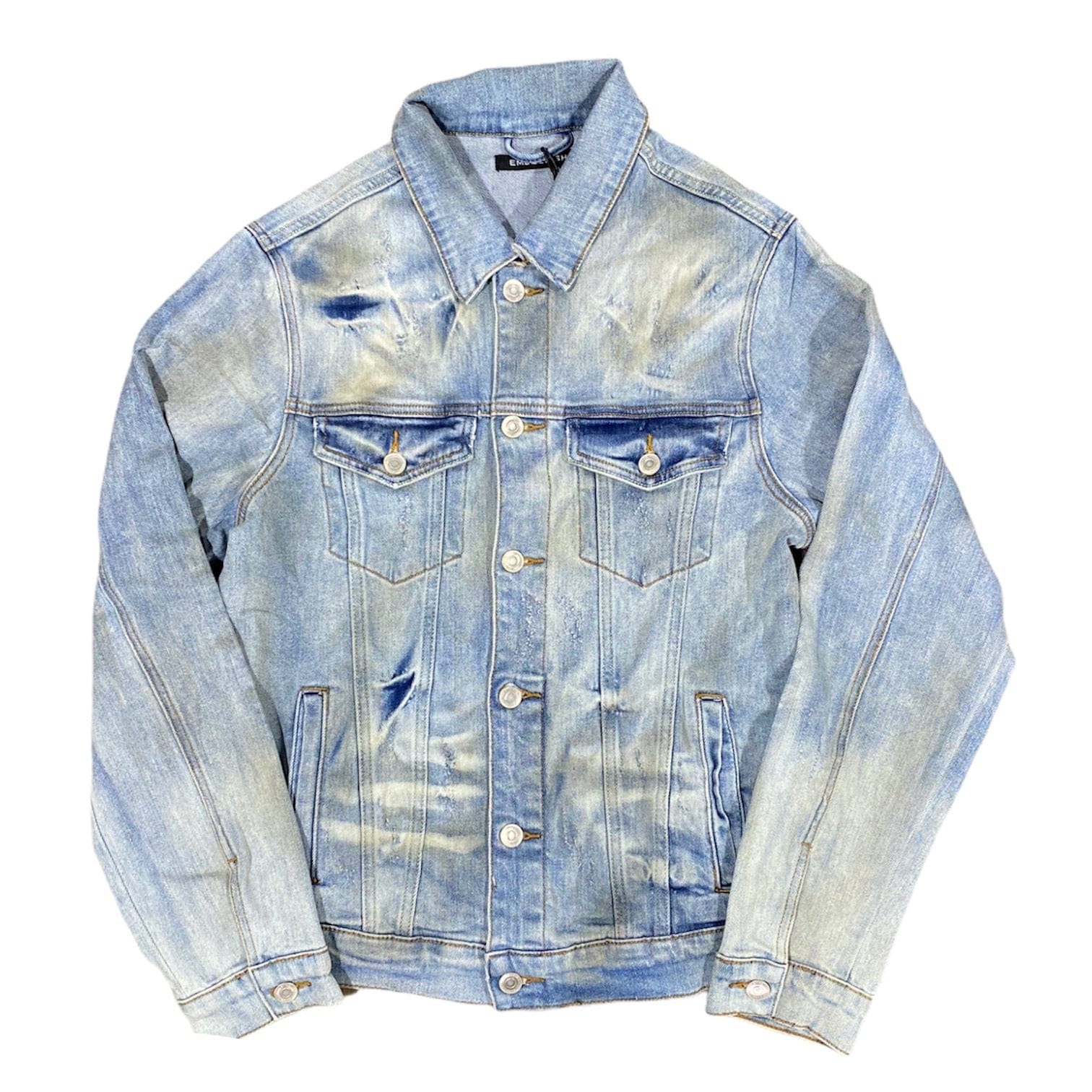 Embellish Harvick Denim Jacket (Light Indigo) EMBFALL120-202