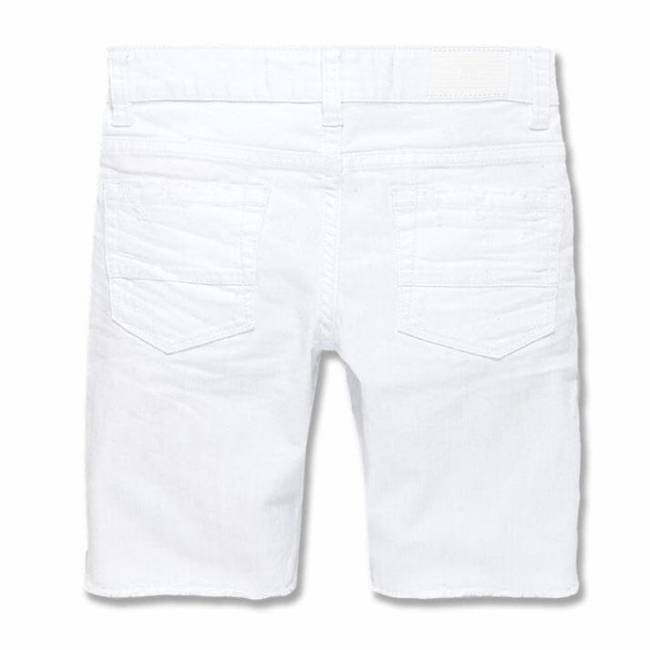 Kids Jordan Craig Tulsa Twill Shorts (White) J3187SK