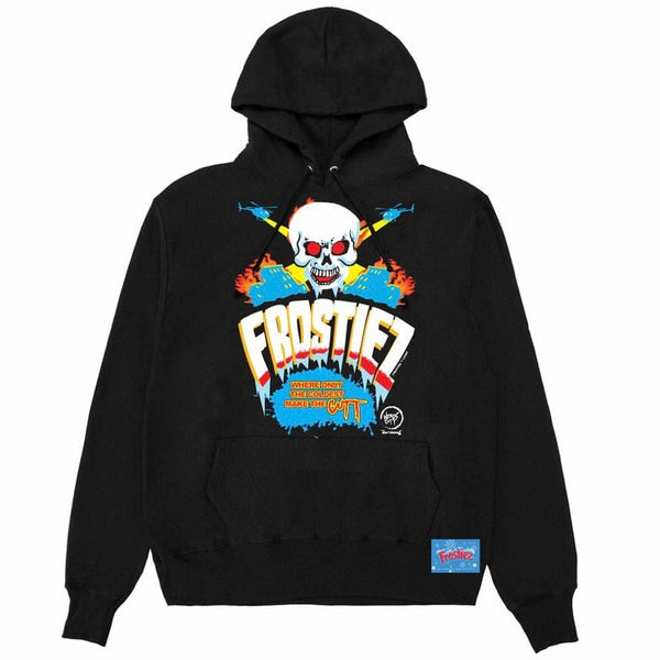Frostiez On Fire Hoodie (Black)