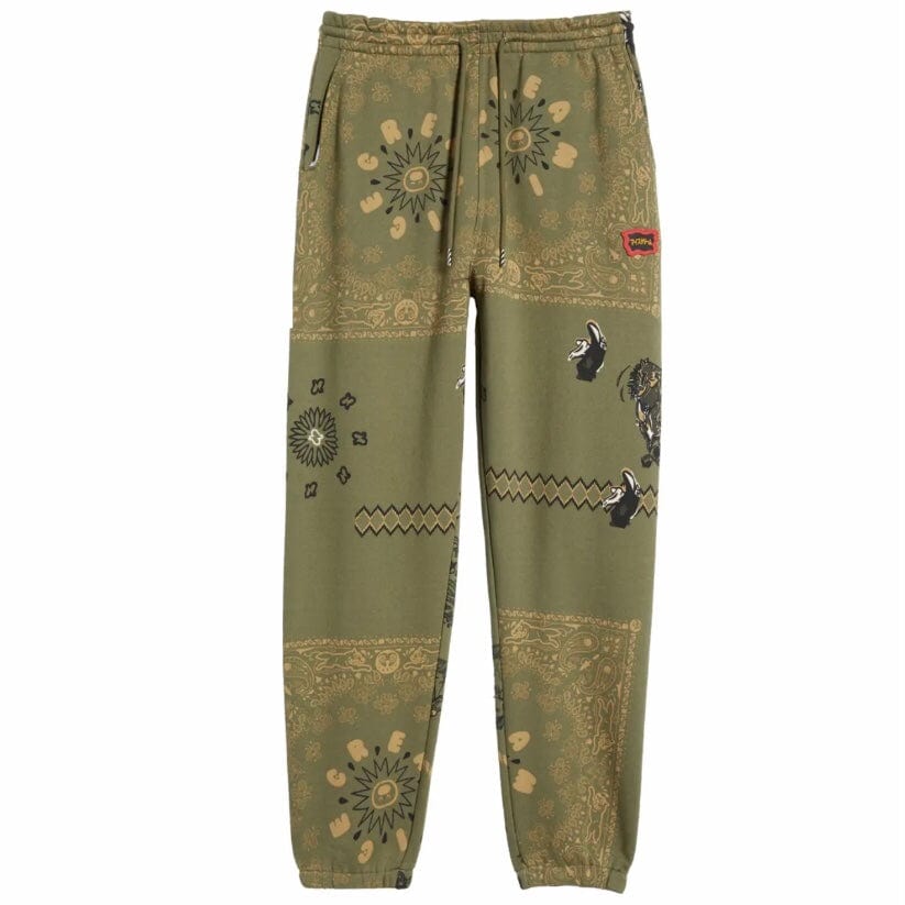 Ice Cream Gasoline Sweatpants (Deep Lichen Green) 421-7108