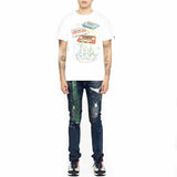 Cult Of Individuality Punk Super Skinny Belted Jean (Reyn) 621B12-SS04O