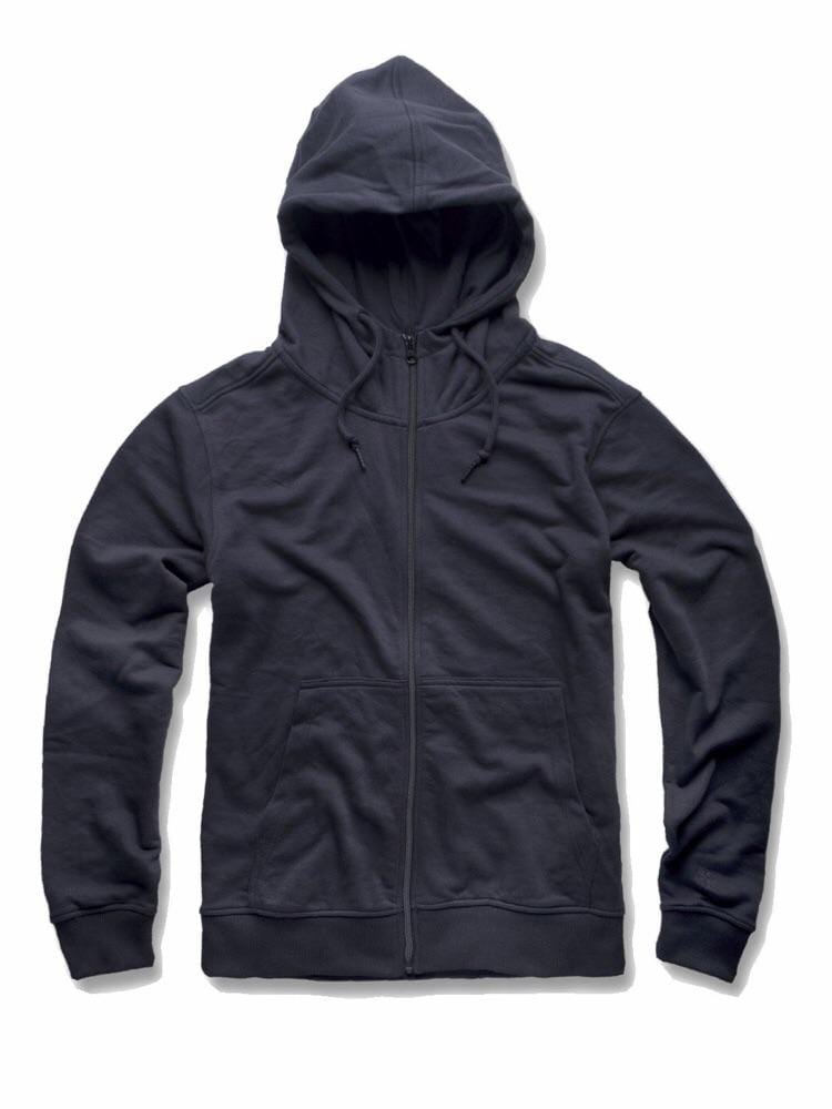 JORDAN CRAIG FRENCH TERRY ZIP UP HOODIE - NAVY