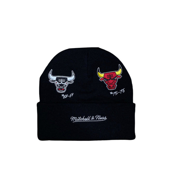 Mitchell & Ness Nba Timeline Knit Beanie Hwc Chicago Bulls (Black)
