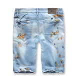 Jordan Craig Talladega Denim Shorts (Iced Neon) - J3388S