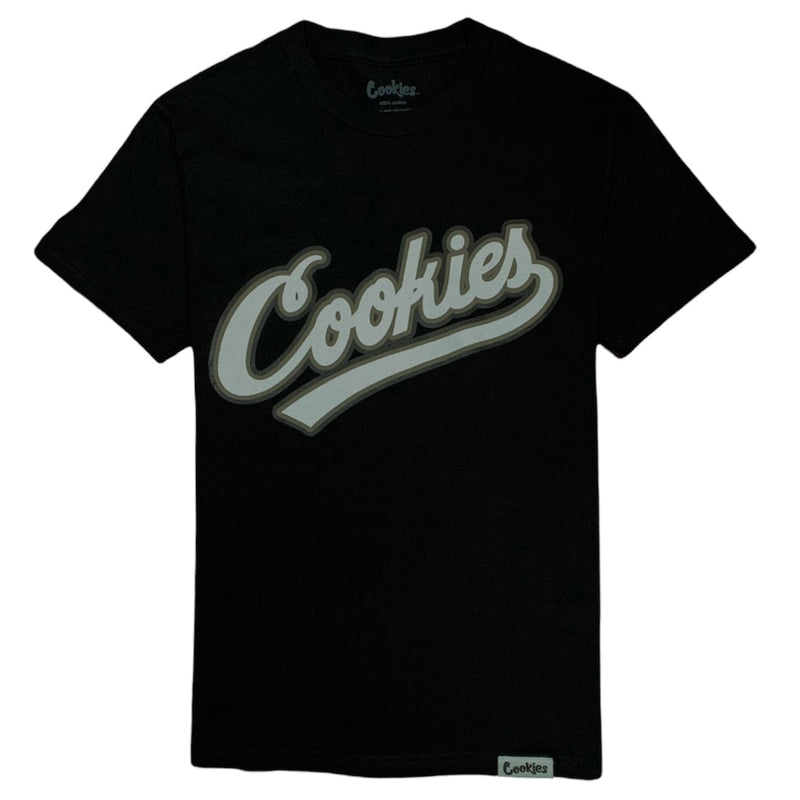 Cookies Puttin In Work Logo T Shirt (Black/Cream) 1558T6114
