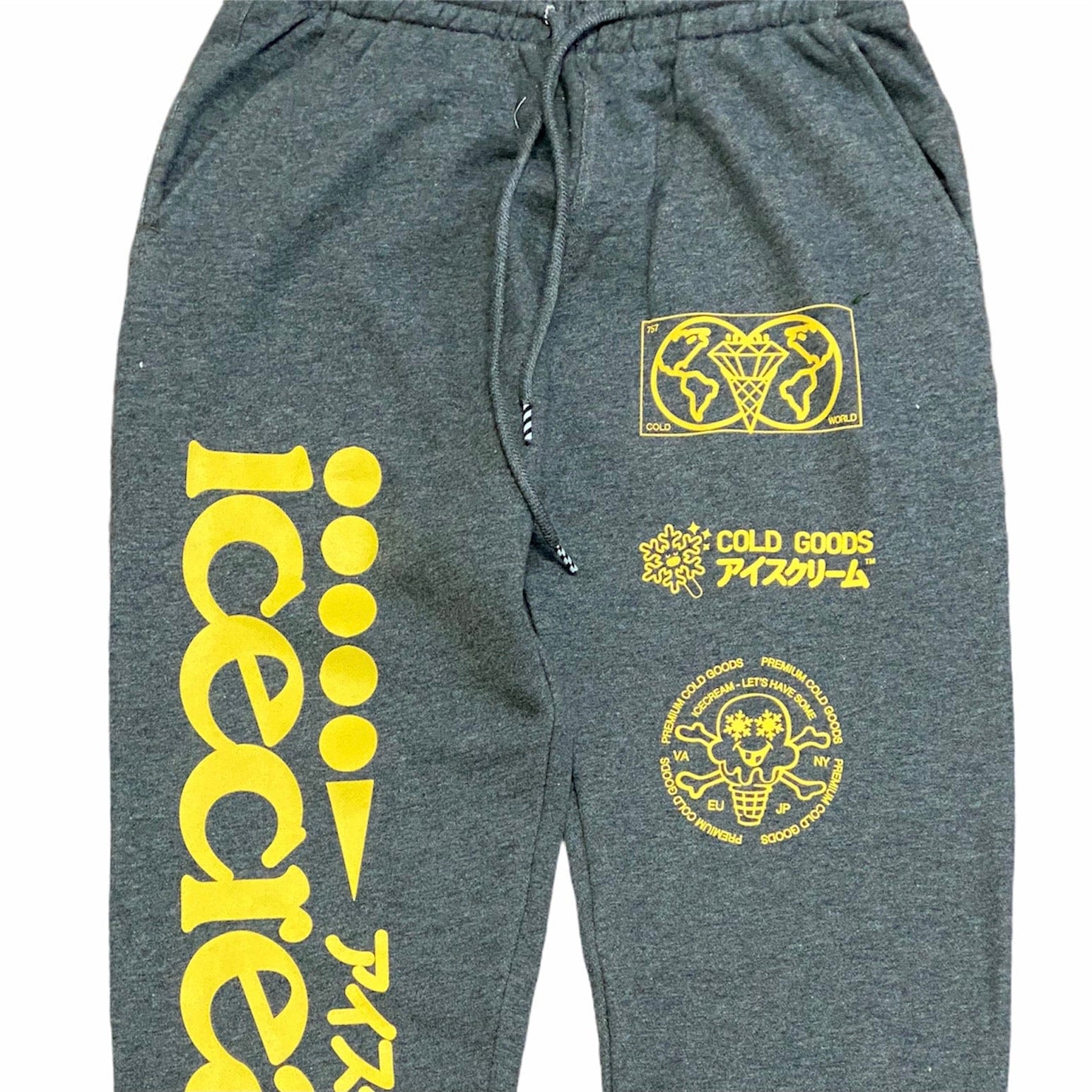 Ice Cream I Scream Sweatpant (Dark Heather Grey) 401-9105