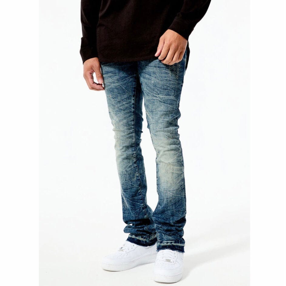 Jordan Craig Martin Stacked Woodstock Denim (Studio Blue) JTF201