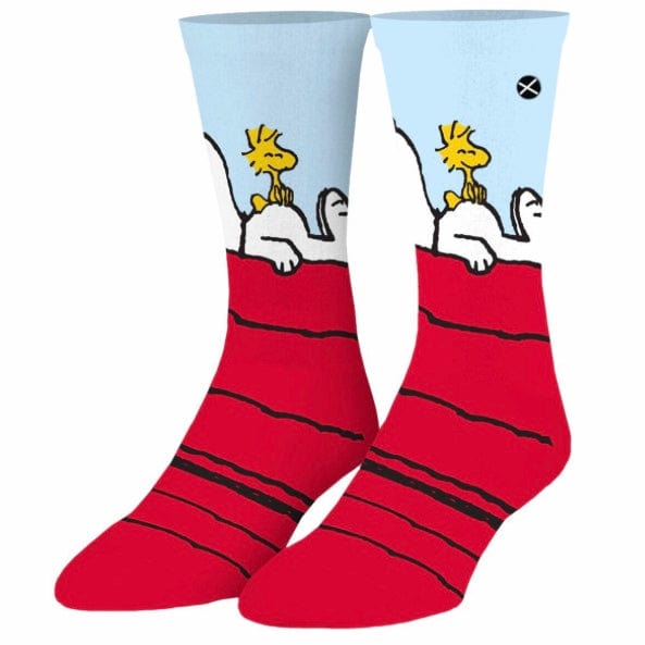 Odd Sox Snoopy & Woodstock Socks (Size 8-12)