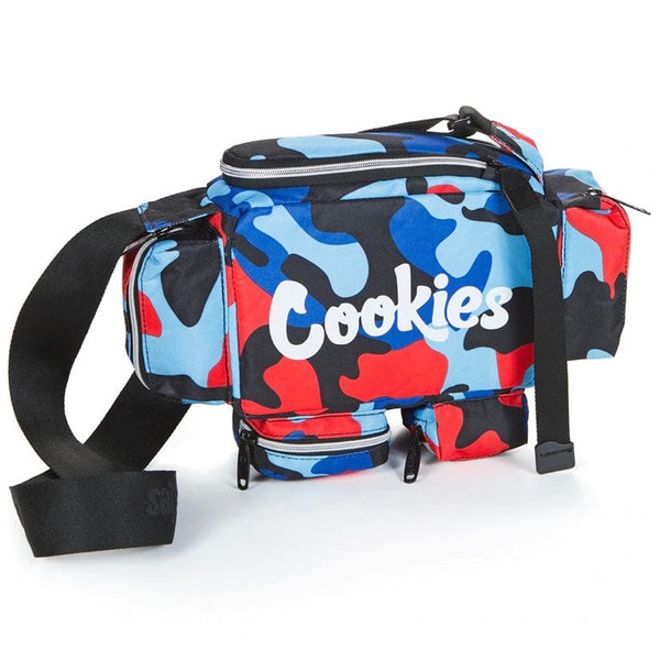 Cookies Militant Multi Pocket Shoulder Bag (Cookies Blue Camo) 1556A5949