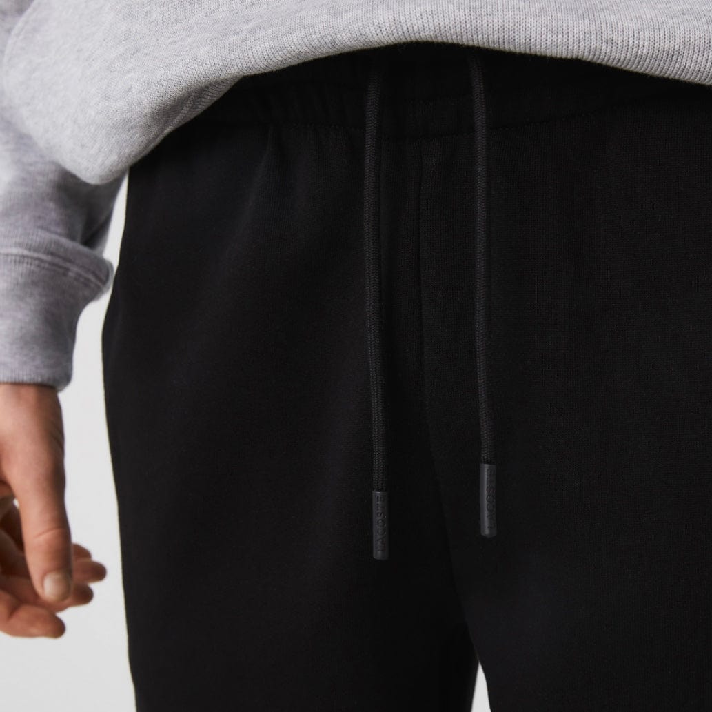 Lacoste Tapered Fit Fleece Trackpants (Black) XH2529-51