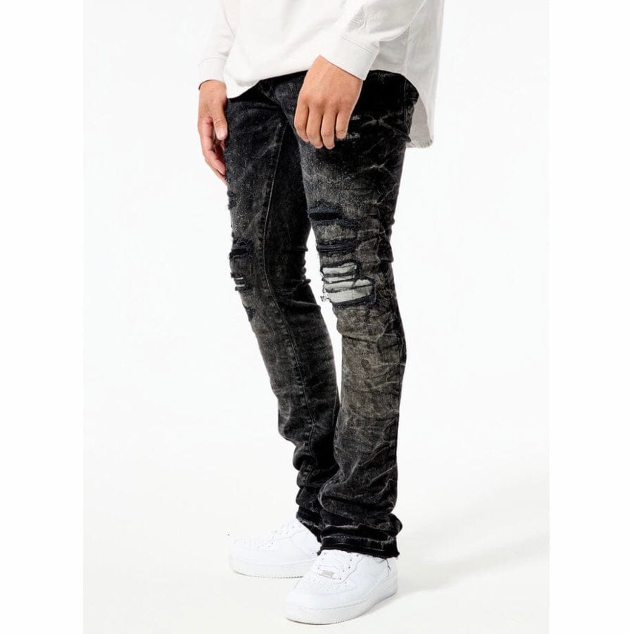 Jordan Craig Martin Stacked Pioneer Denim (Vintage Black) JTF200