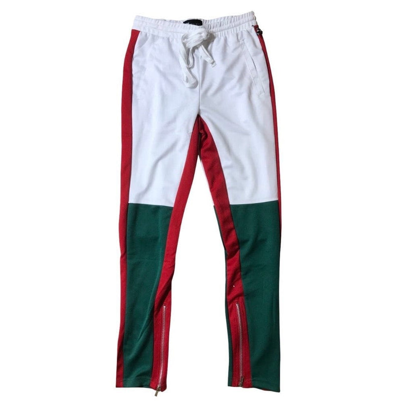 Waimea Jogging Pants (White/Green/Red) - M4515FS