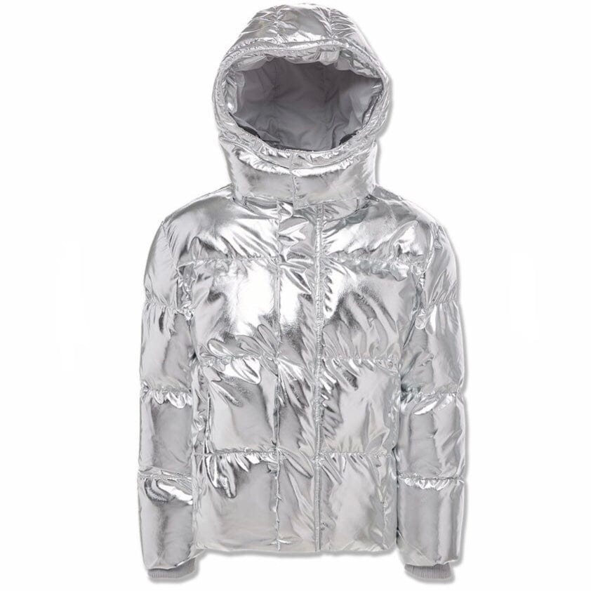 Kids Jordan Craig Toronto Bubble Jacket (Silver) 91542MK