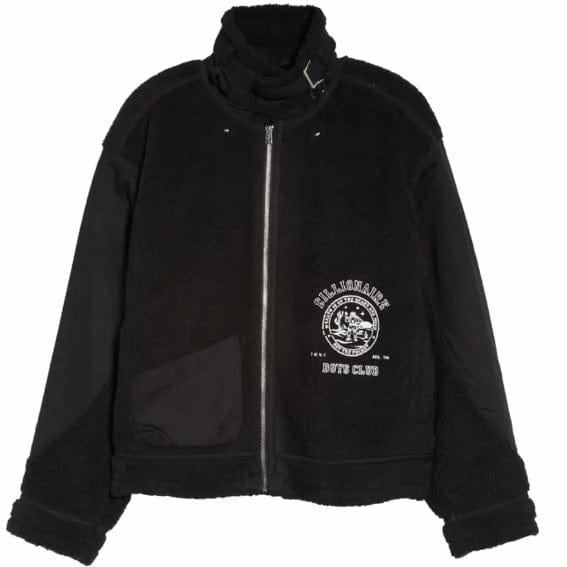 Billionaire Boys Club BB Canopy High Pile Zip Up Jacket (Black) 821-7401