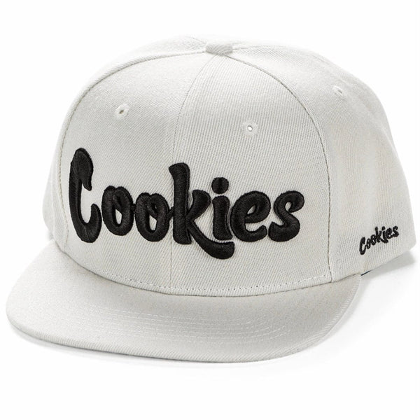 Cookies Original Mint Twill Snapback Cap (Cream/Black)