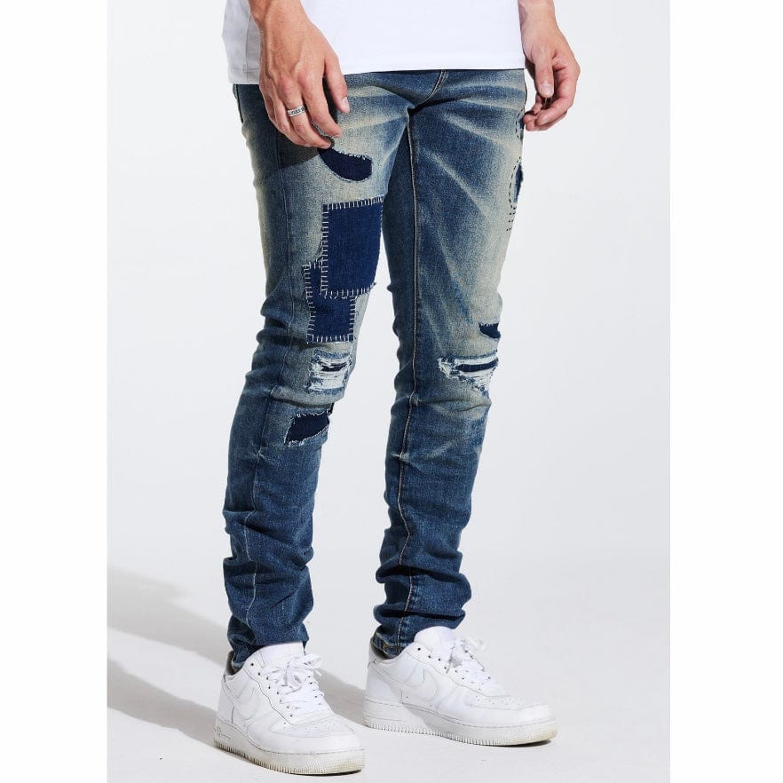 Crysp Charter Denim (Blue Patches) CRYSPSP221-123