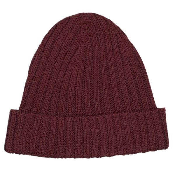Cult Of Individuality Shimuchan Logo Knit Hat (Burgundy) 69BC-CH20C