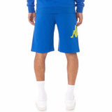 Kappa Authentic Sangone Shorts (Blue/Lime-Orange/Grey) 34157FW